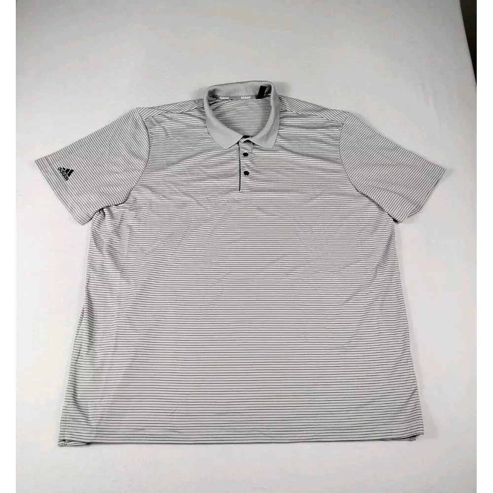 Adidas Polo Shirt Men's XXL Multicolored Athletic‎ Athleisure Activewear Golf